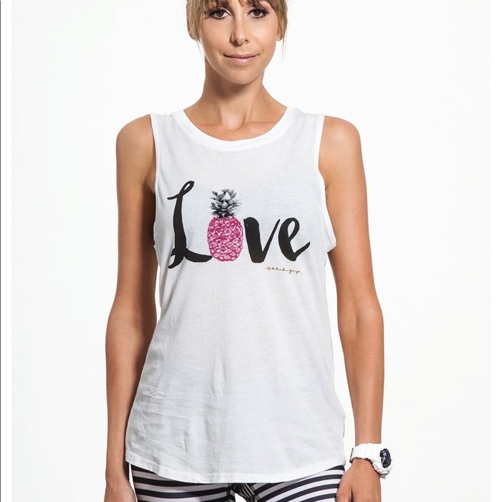 Spiritual Gangster Love Pineapple Tank